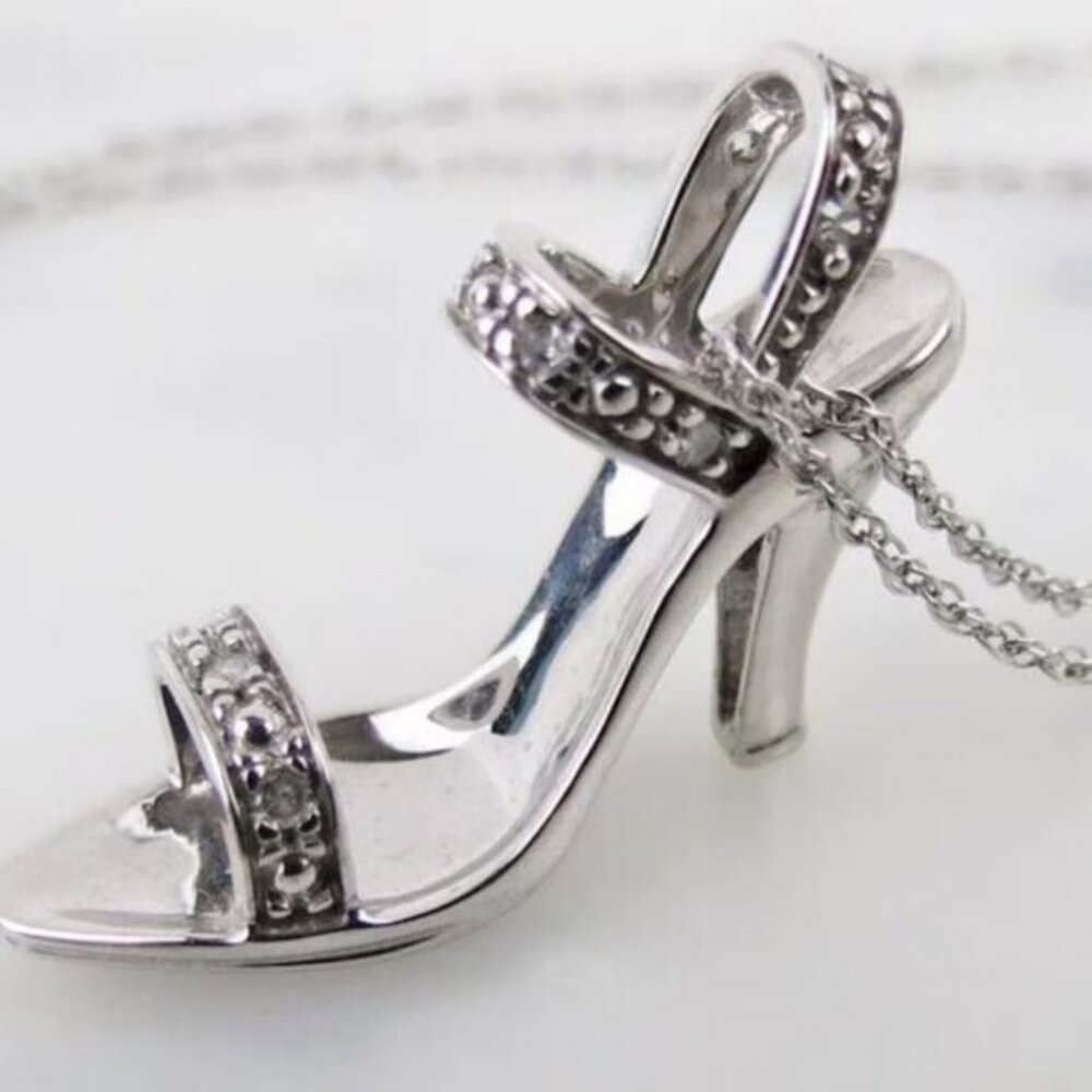 Diamond Stiletto Pendant (Helzberg)